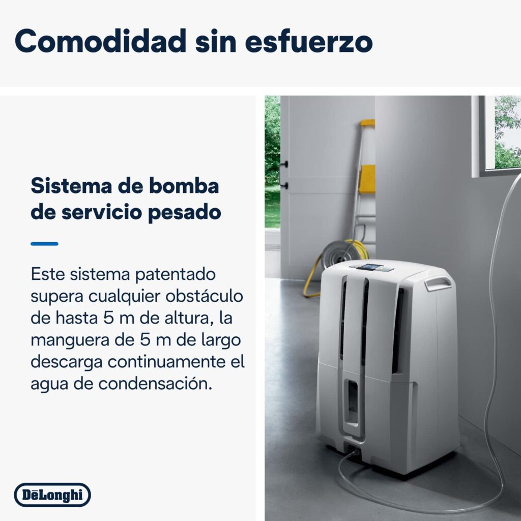 delonghi sistema de bomba de servicio pesado