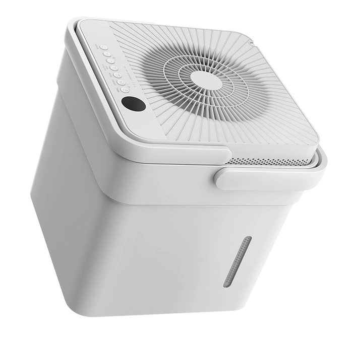 Midea Cube - Deshumidificador de 20 pintas con Wi-Fi inteligente, para  hasta 1,500 pies cuadrados Tamaño compacto para el hogar, sótanos,  habitaciones medianas y baños, funciona con Alexa (blanco), la estrella en  energía más eficiente  